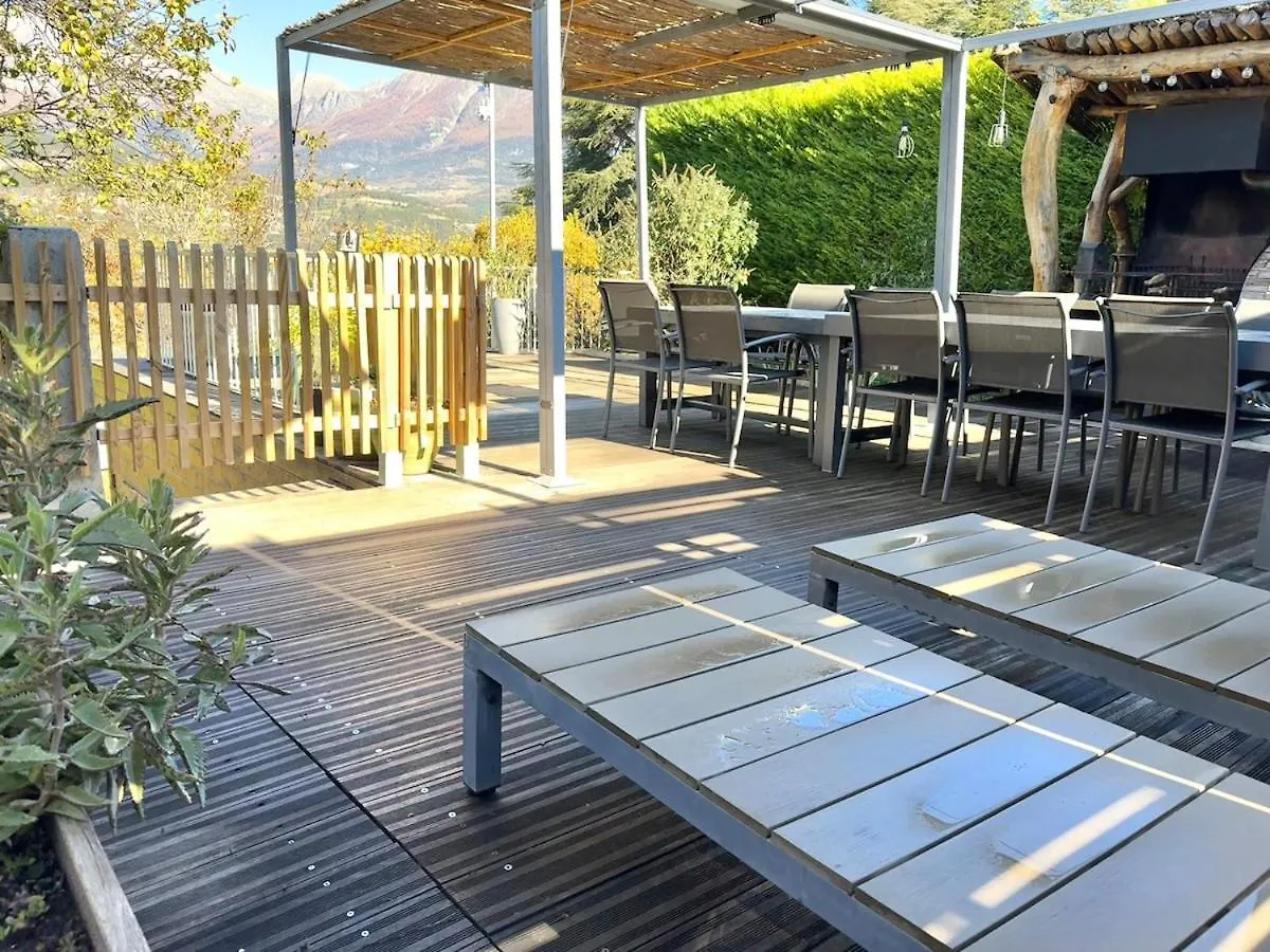 Villa Unique, 50 Metres Du Jardin Au Lac Savines Franciaország